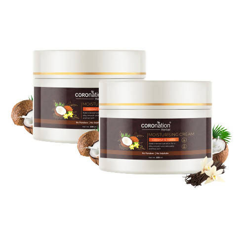 Coronation Herbal Coconut and Vanilla Moisturizing Cream