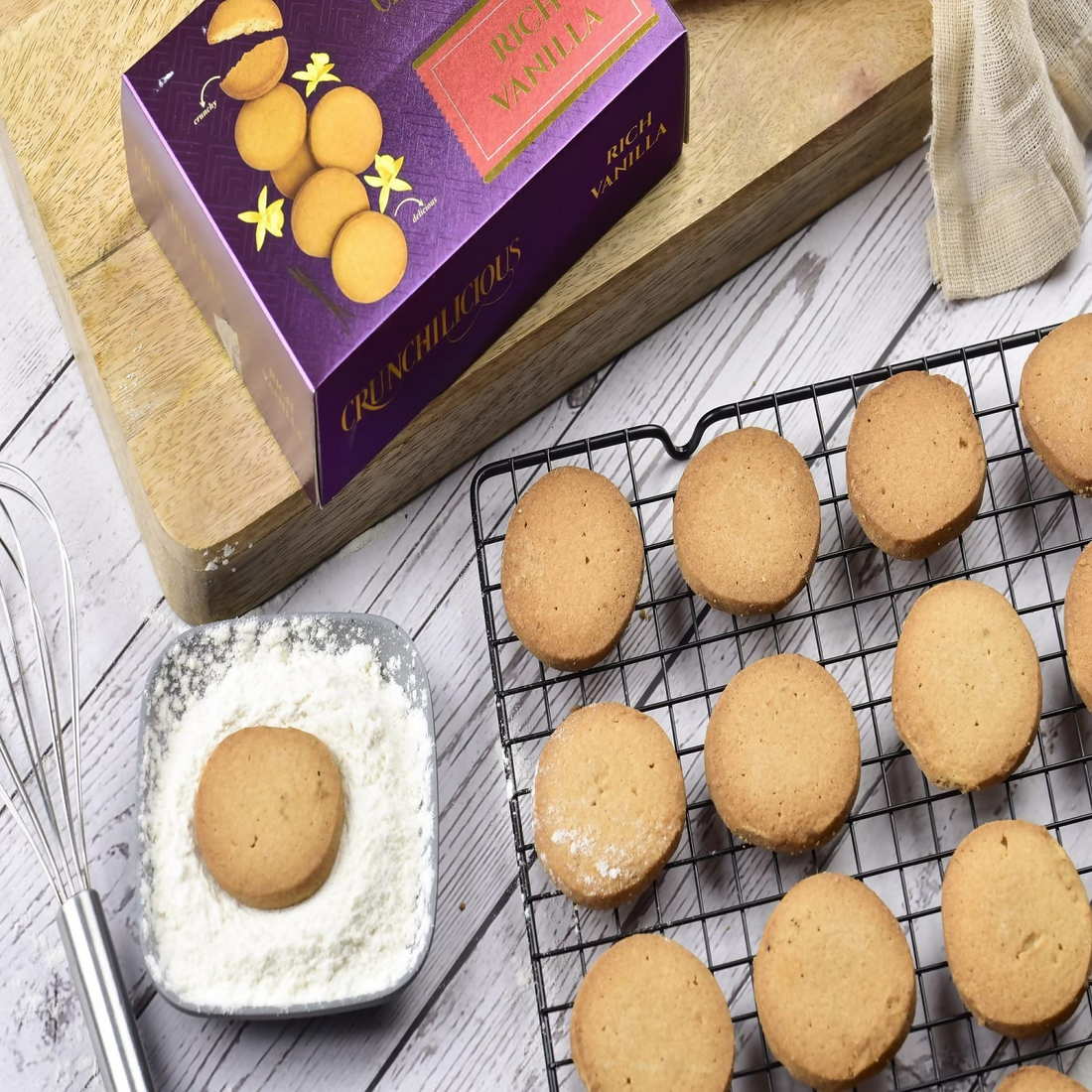 Frontier Rich Vanilla Cookies Crunchy And Delicious Biscuits