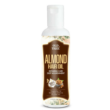 Old Tree Almond Hair Oil - Pure Cold Pressed