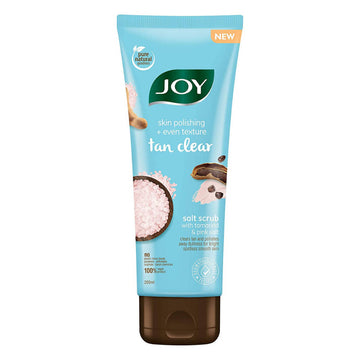 Joy Skin Polishing + Even Texture Tan Clear Salt Scrub