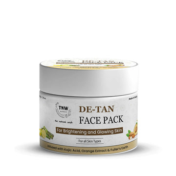 The Natural Wash De-Tan Face Pack for Glowing Skin
