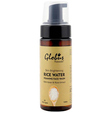 Globus Naturals Rice Water Foaming Face Wash