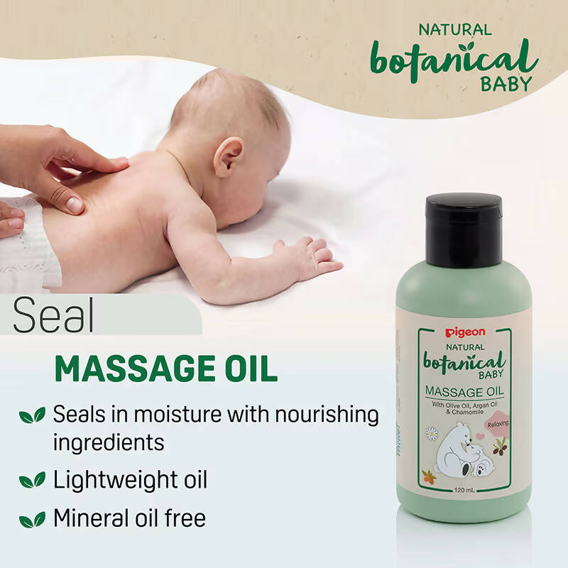 Pigeon Natural Botanical Baby Massage Oil