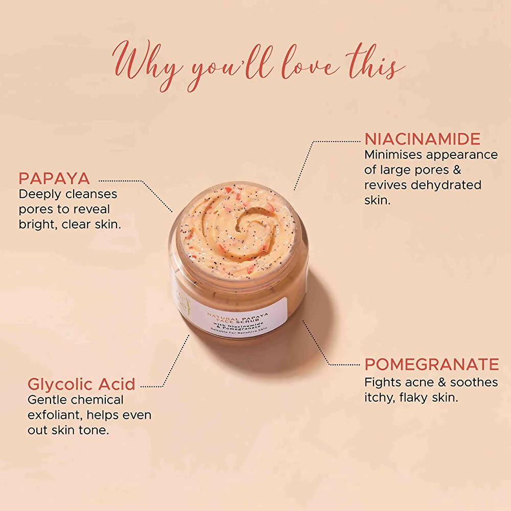 PureSense Natural Papaya Face Scrub