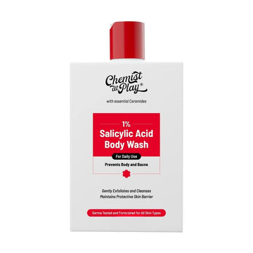 Chemist At Play Acne Control Body Wash for Body Acne, Bumpy Skin & Deep Cleanses Skin