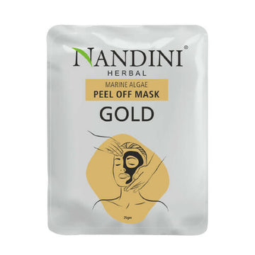 Nandini Herbal Marine Algae Peel Off Mask Gold