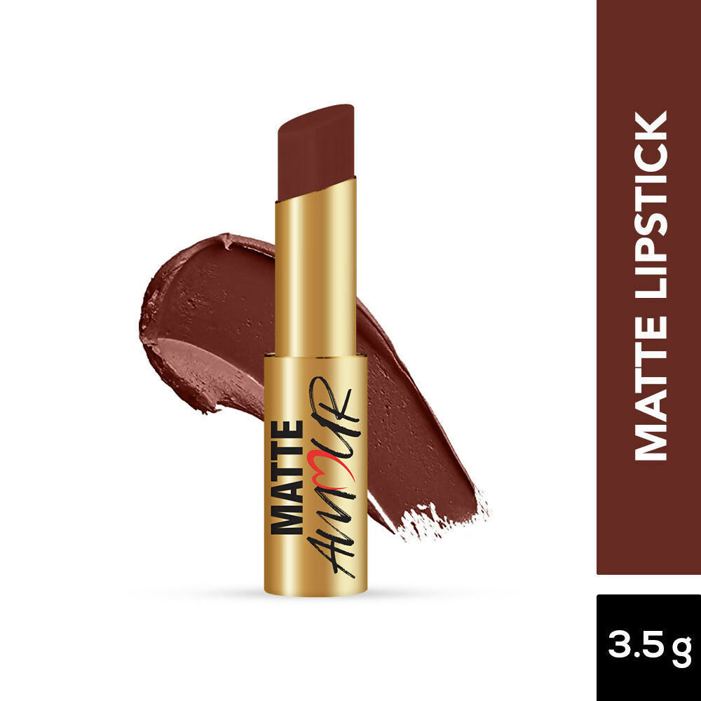 Jaquline USA Matte Amour Matte Lipstick - Infatuation 01