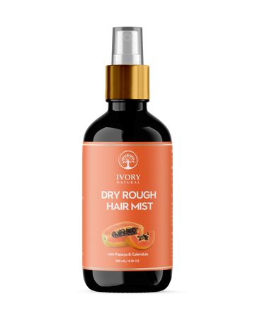 Ivory Natural Dry Rough Hair Mist - Reenergize, Moisturize, And Glow - Immediate Hydration For Dry Hair