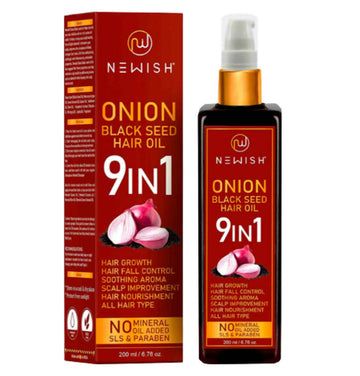 Newish Onion Black Seed Hair Oil