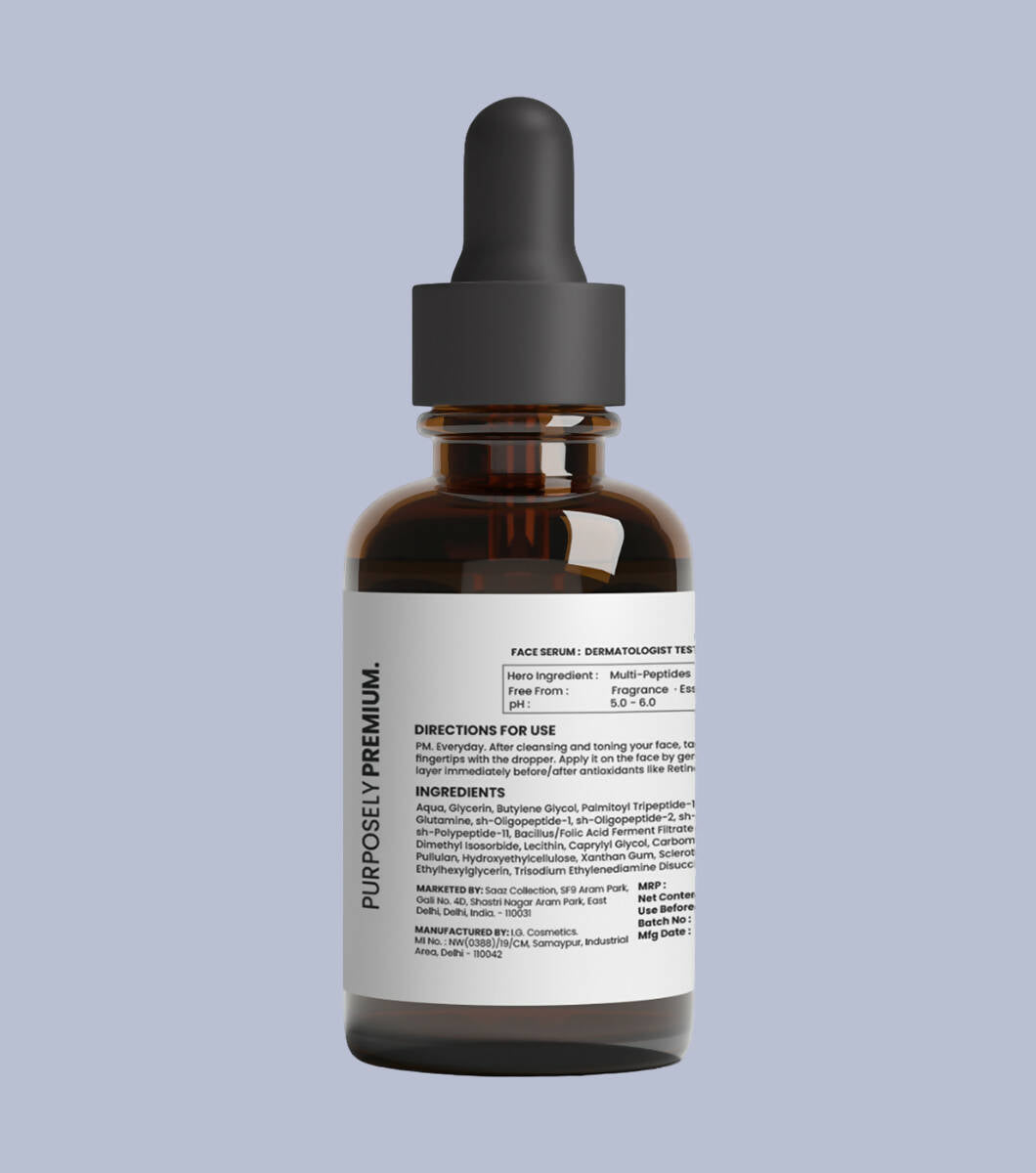 Vandyke Multi-Peptides 10% Face Serum