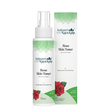 Kulsum's Kaya Kalp Rose Skin Toner For Rejuvenation & Even Skin Tone