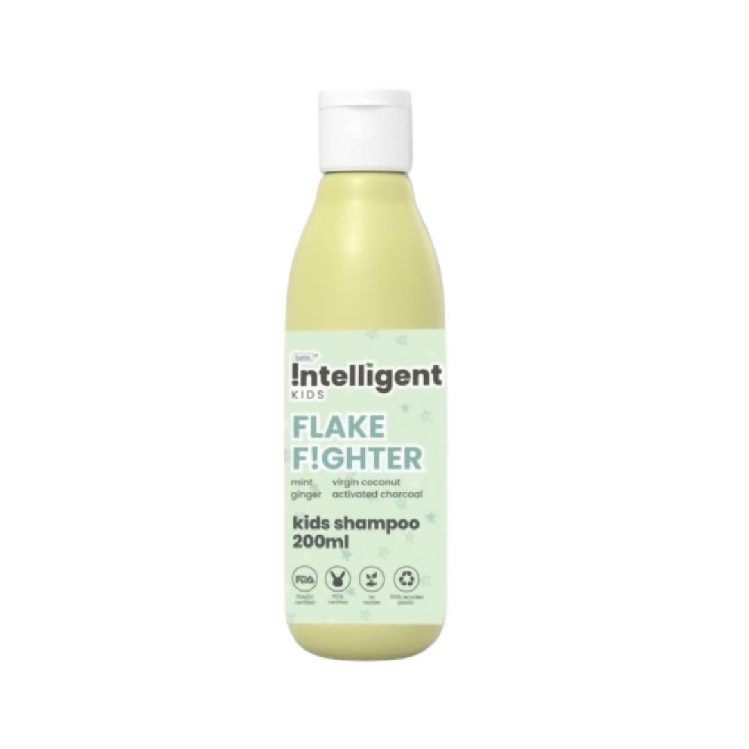 TuCo Intelligent Kids Anti-Dandruff Shampoo With Wintergreen, Mint & Activated Charcoal, For Itchy Scalp & Rough Hair