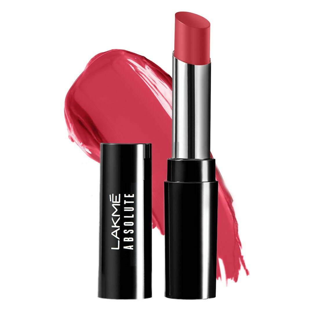Lakme Absolute Skin Dew Satin Lipstick - 202 Pink Play