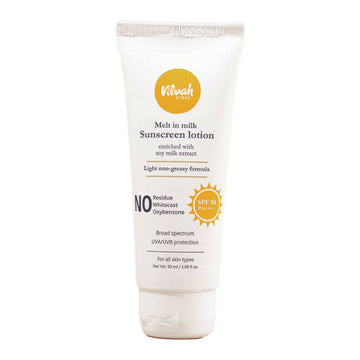 Vilvah Melt-in-Milk Sunscreen SPF 50