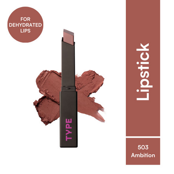 Type Beauty Cream Matte Lipstick For Pigmented Lips - 503 Ambition