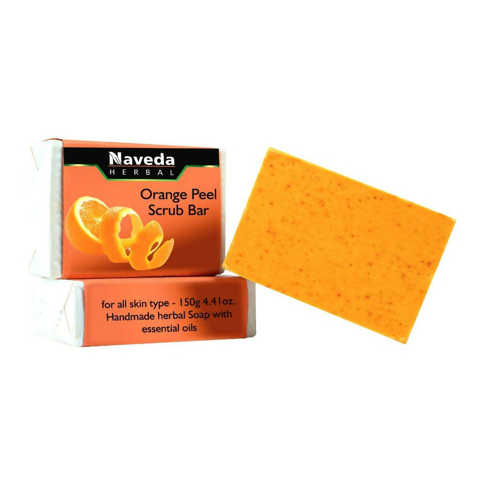 Naveda Herbal Orange Peel Scrub Bar