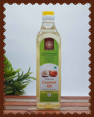 Kalagura Gampa Cold Pressed Virgin Coconut Oil (Sun Dried)