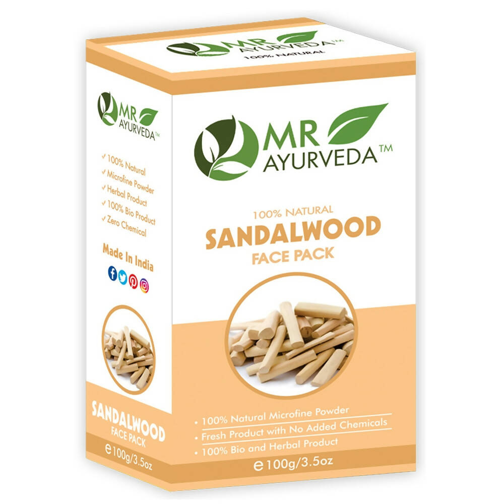 MR Ayurveda Sandalwood Face Pack Powder
