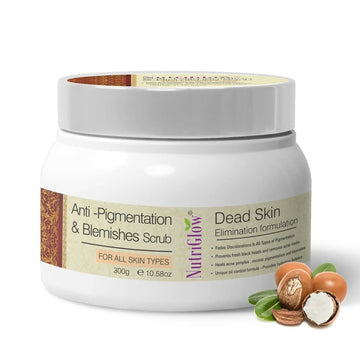 NutriGlow Anti Pigmentation & Blemishes Scrub with Shea Butter
