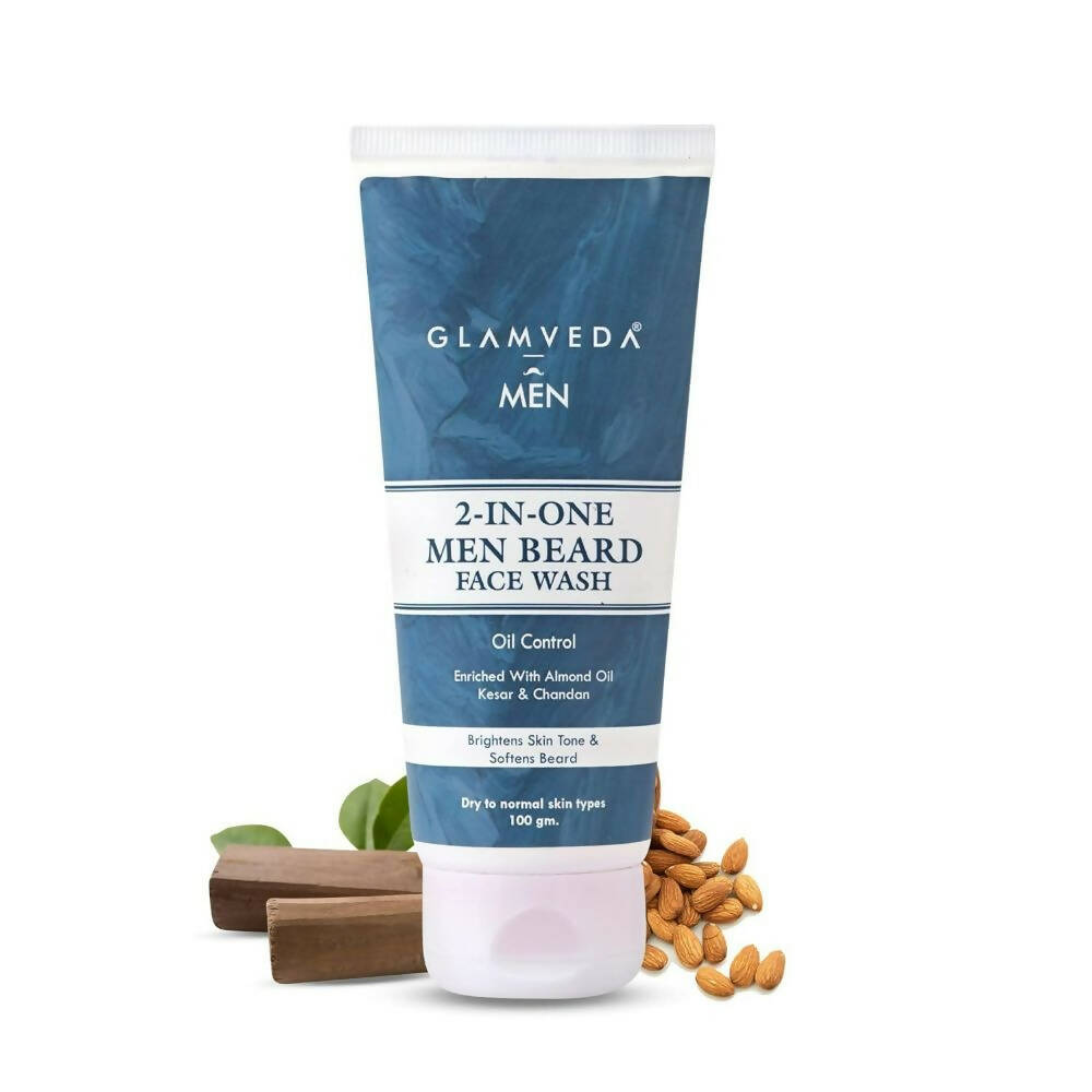 Glamveda 2 In 1 Beard Face Wash