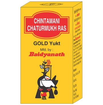 Baidyanath Chintamani Chaturmukh Ras Gold Yukt