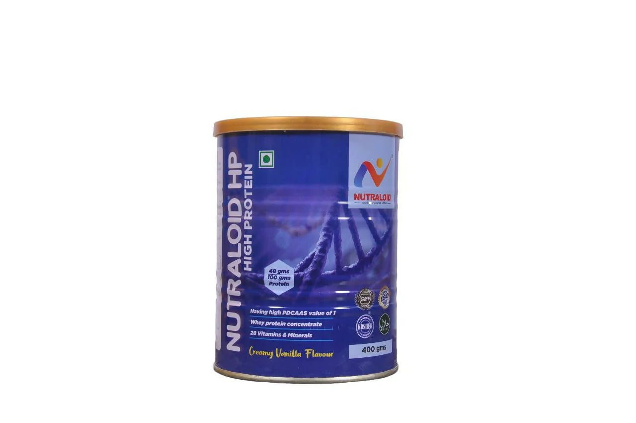 Nutraloid Hp High Protein Whey Protein Creamy Vanilla Flavor