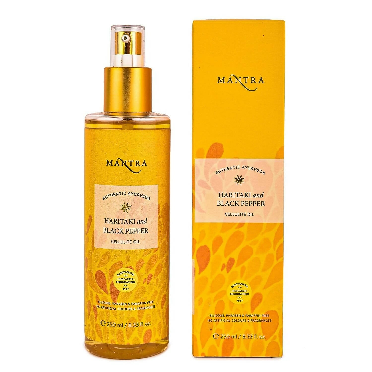Mantra Herbal Haritaki and Black Pepper Cellulite Oil