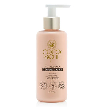 Coco Soul Hair & Scalp Conditioner with Coconut, Hibiscus & Brahmi