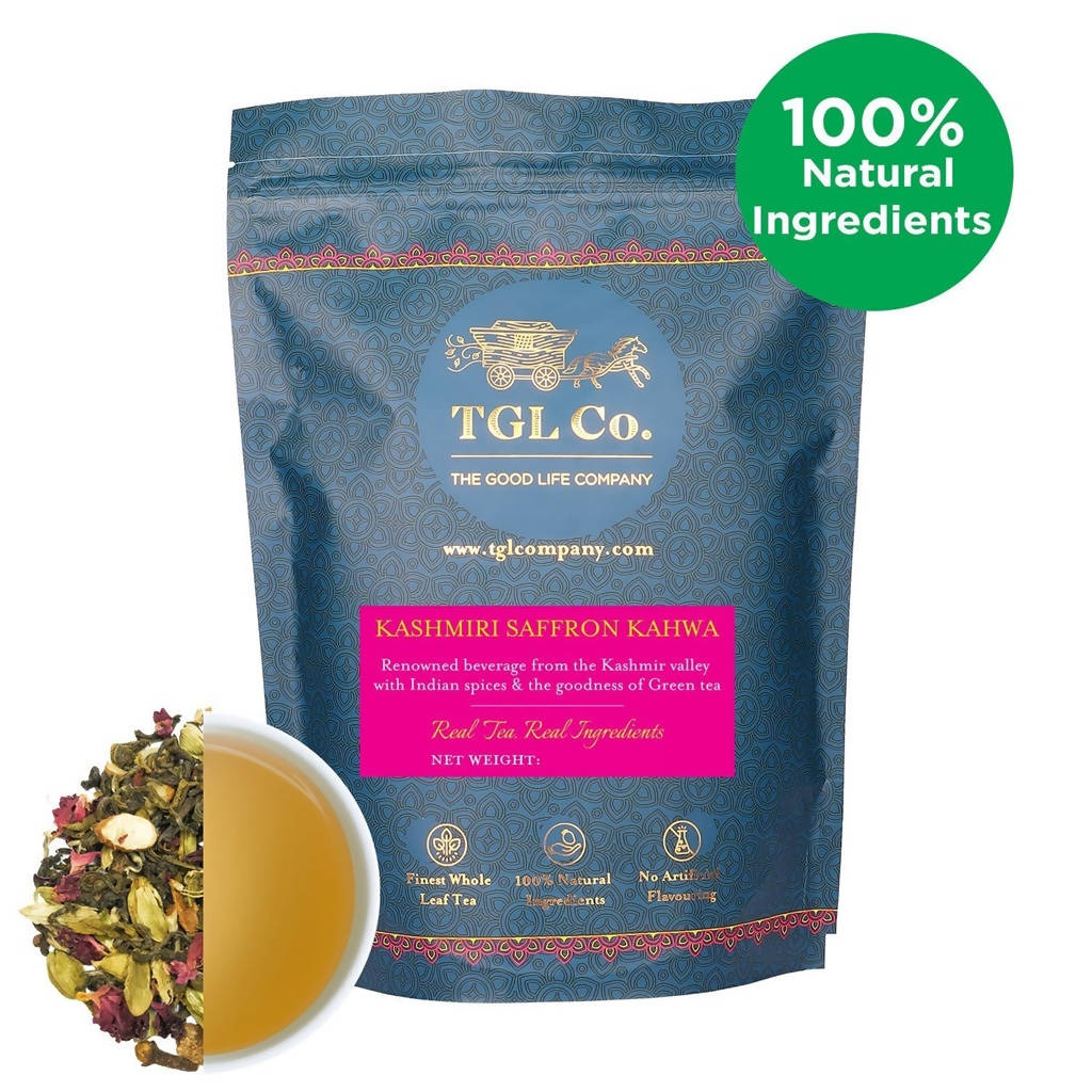 TGL Co. Kashmiri Saffron Kahwa Green Tea