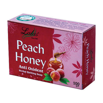 Lalas Peach Honey Herbal Bathing Soap