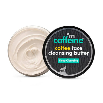 mCaffeine Coffee Face Cleansing Butter with Shea Butter & Vitamin E