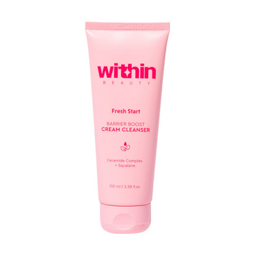 Within Beauty Fresh Start Barrier Boost Cream Face Cleanser