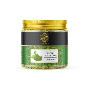Buddha Natural Brown Hair Color- 100% Pure - Coloured Healthy Hair