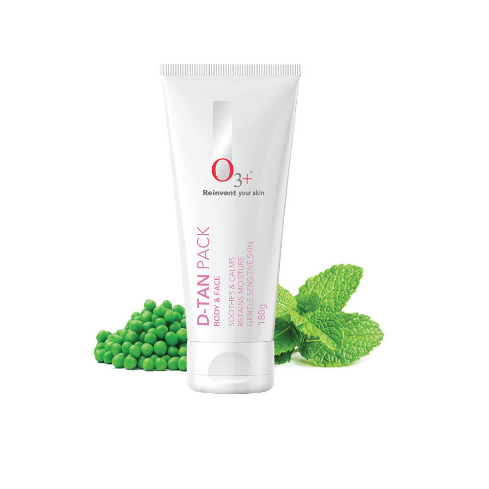 Professional O3+ D Tan Pack For Instant Tan Removal For All Skin Types
