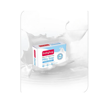 Babyhug Milk Protein Formula Daily Rich Moisturising Milky Soap